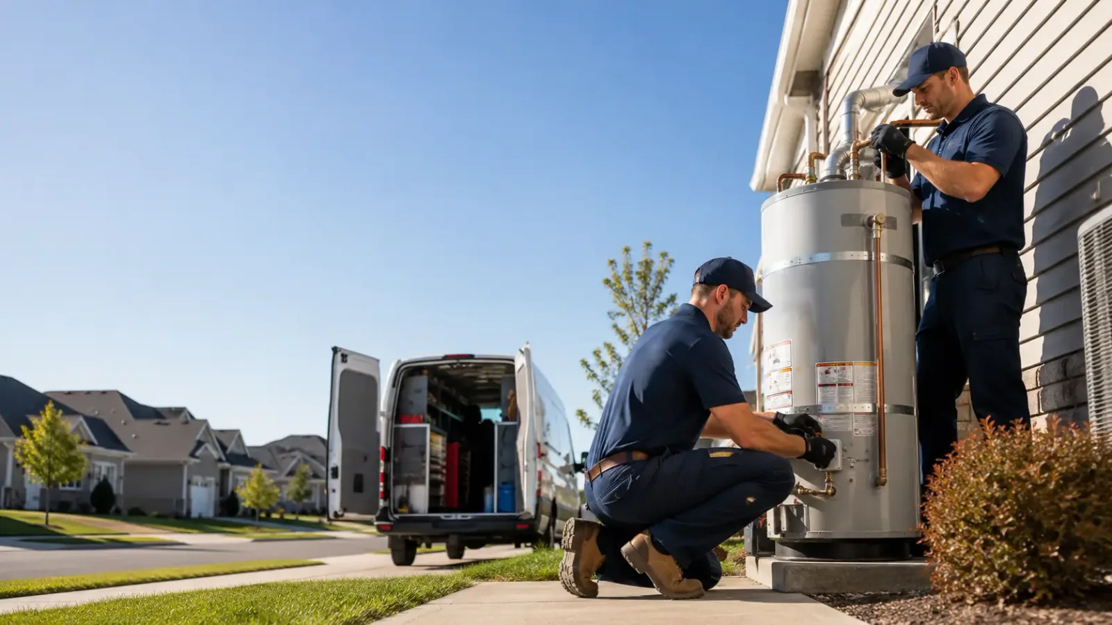 Water Heater Installation in Little Lake, MI